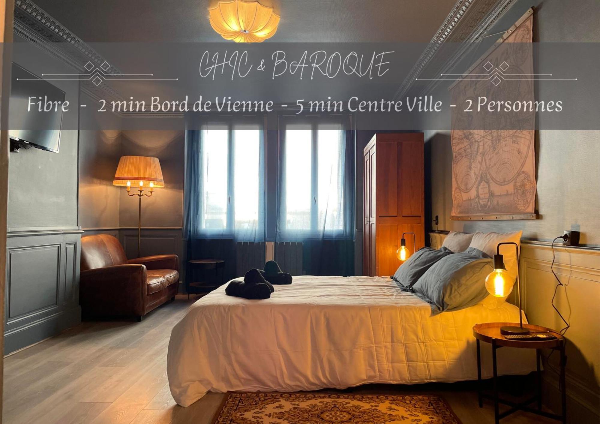 Appartement Chic & Baroque 5 Min Centre Ville Et Bord De Vienne Limoges Eksteriør bilde